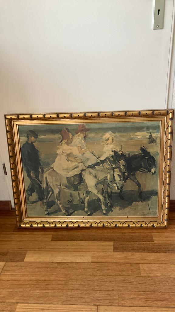 Strand gezicht isaac israels, Ophalen of Verzenden