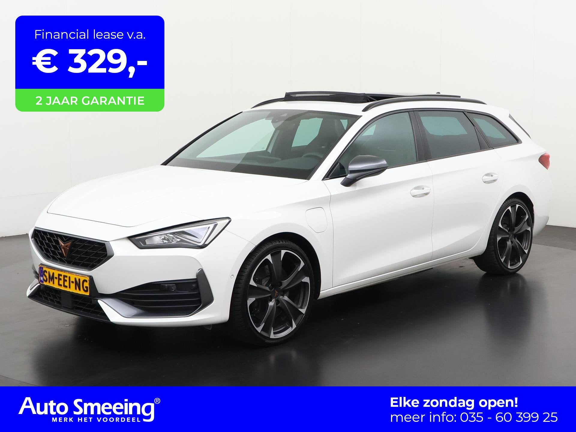 CUPRA Leon Sportstourer 1.4 e-Hybrid VZ Adrenaline | Panoram, Auto's, Cupra, 12 maanden, Stof, Gebruikt, 4 cilinders
