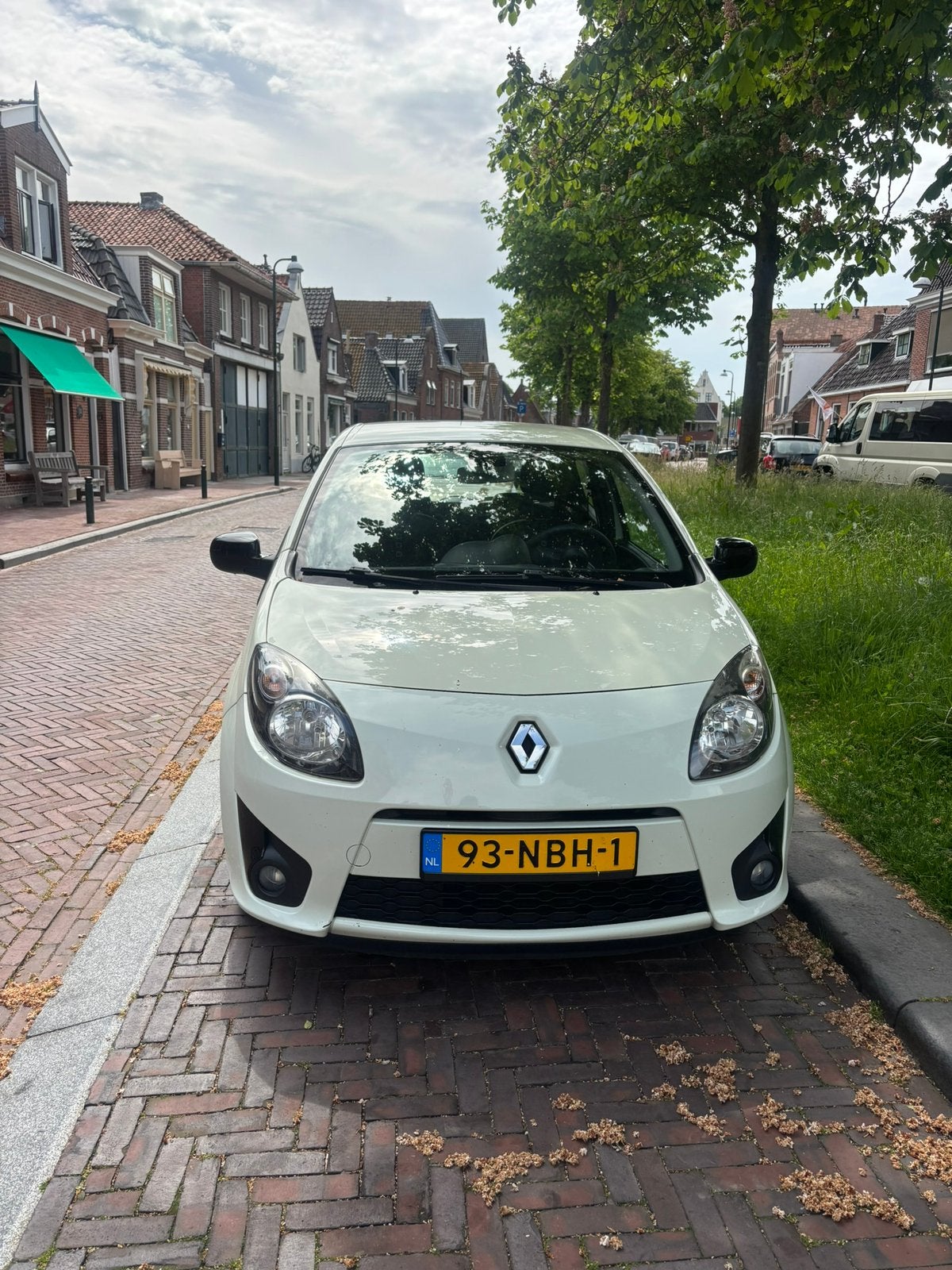 Renault Twingo 1.2 16V 2010 wit, airco + cruise control, Auto's, 839 kg, Twingo, 4 cilinders, 4 stoelen