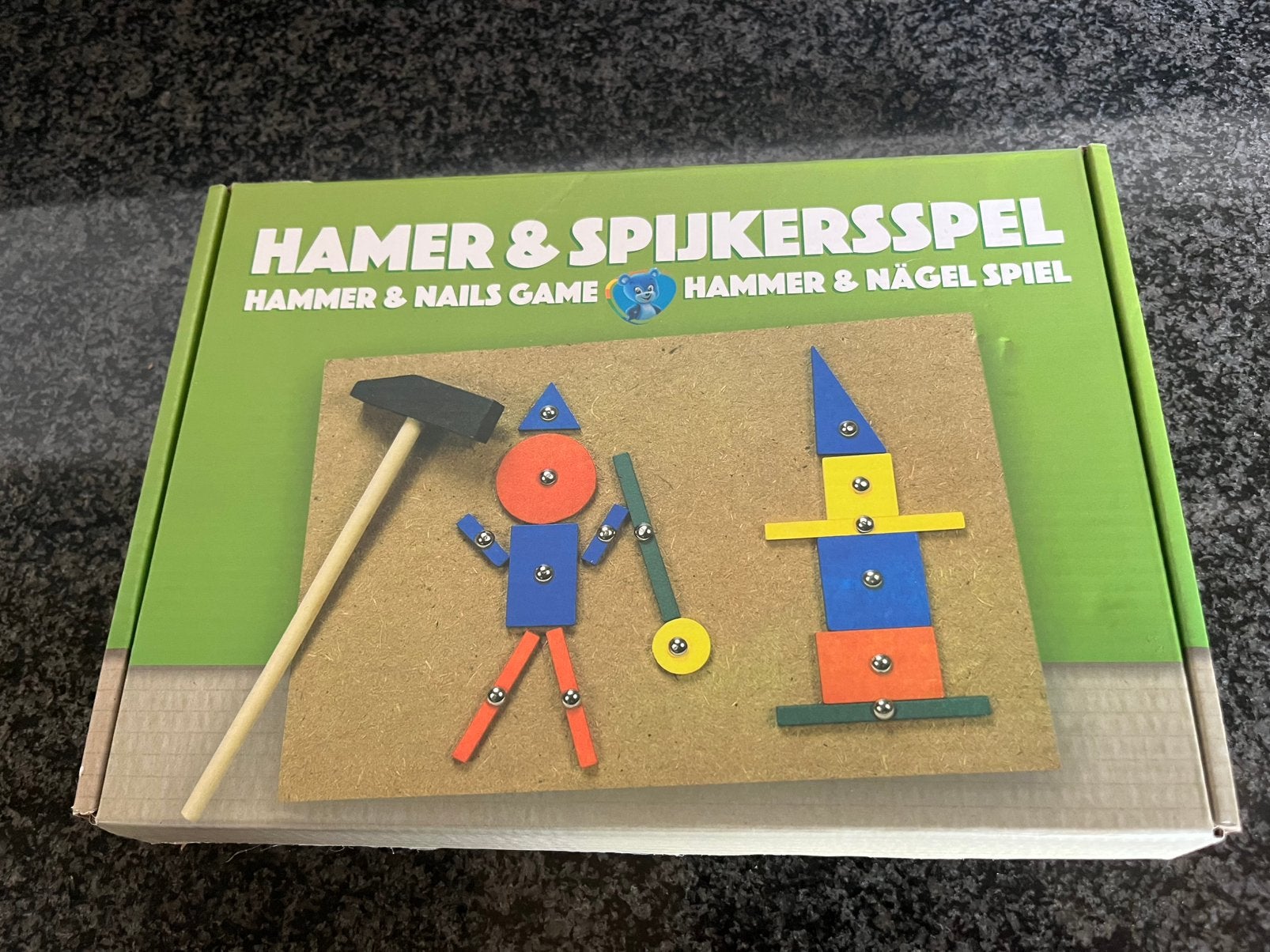 Hamer -spijkerspel, Ophalen of Verzenden, Zo goed als nieuw