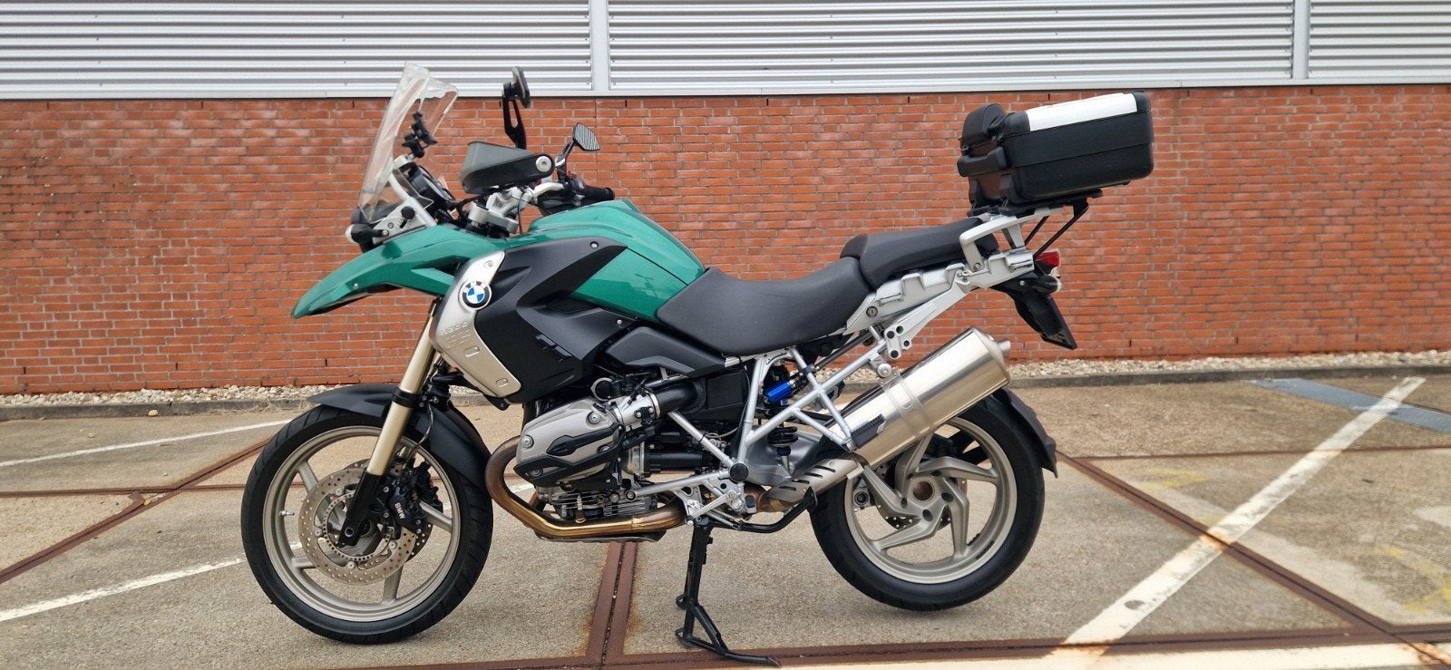 BMW R1200GS bj 2008 - Isle of Man Green - Topstaat, Motoren, Motoren | BMW, Cardan-aandrijving, 2 cilinders, Gebruikt, Particulier