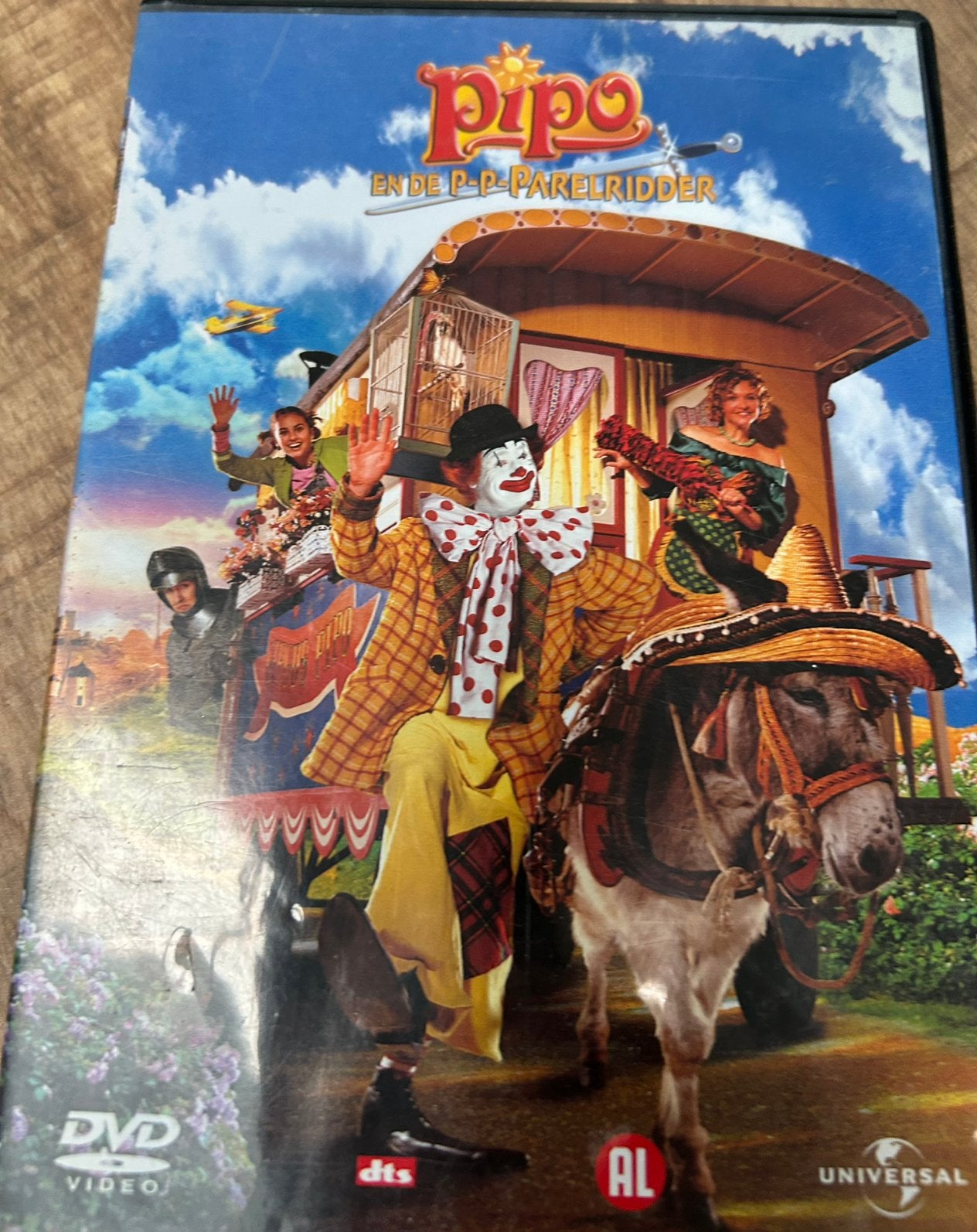 Pipo en de p-p-Parelridder (2003) - Jeugdfilm DVD, Cd's en Dvd's, Ophalen of Verzenden, Zo goed als nieuw