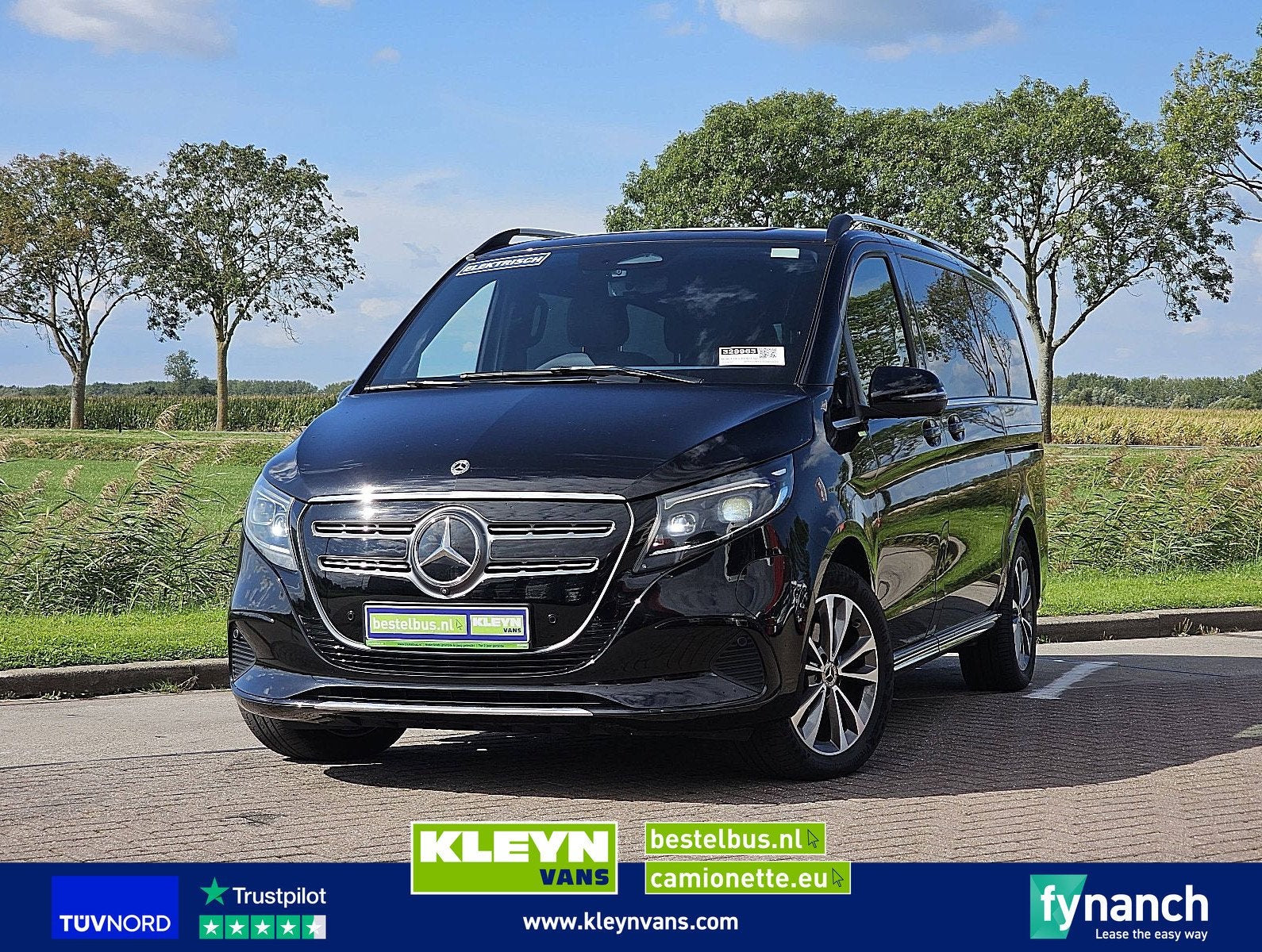 MERCEDES-BENZ EQV 300 wltp 364 kms 90kwh, Auto's, Automaat, 2872 kg, Gebruikt, Zwart