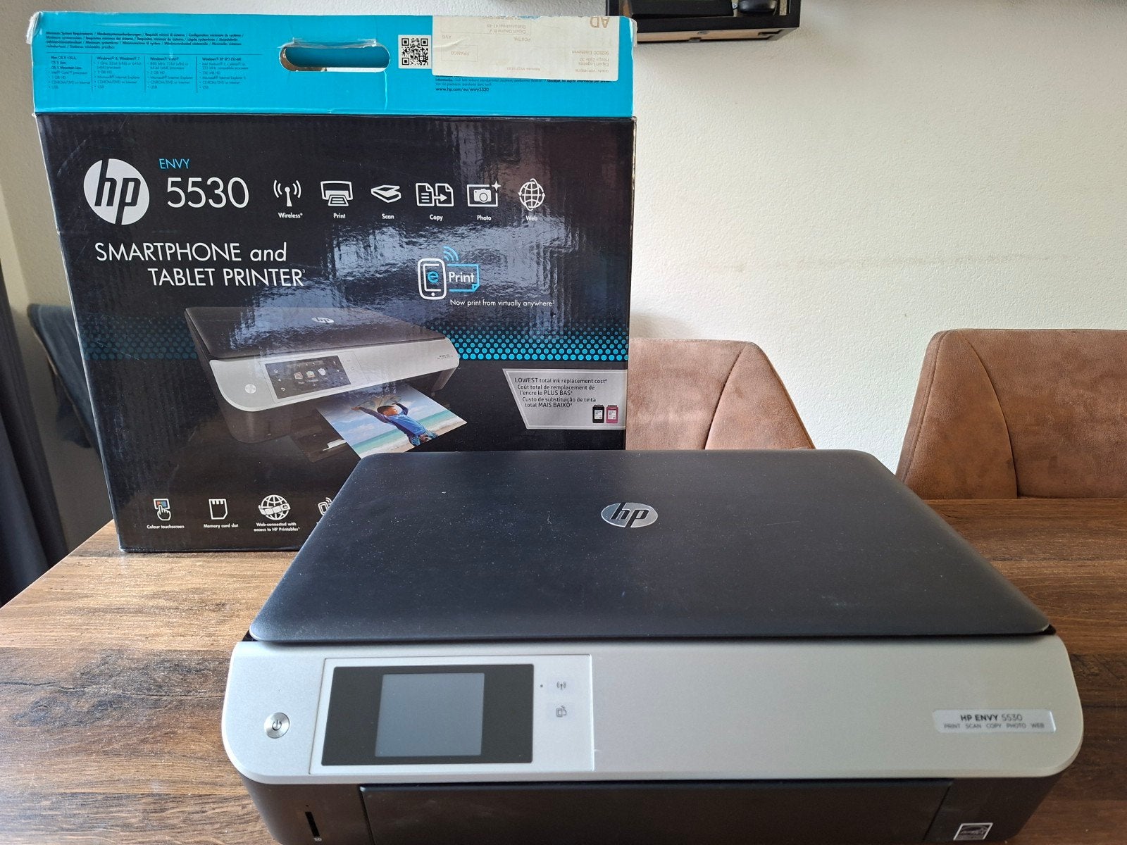 HP Envy 5530 All-in-One Printer - zgan, Ophalen, Gebruikt, Inkjetprinter, All-in-one