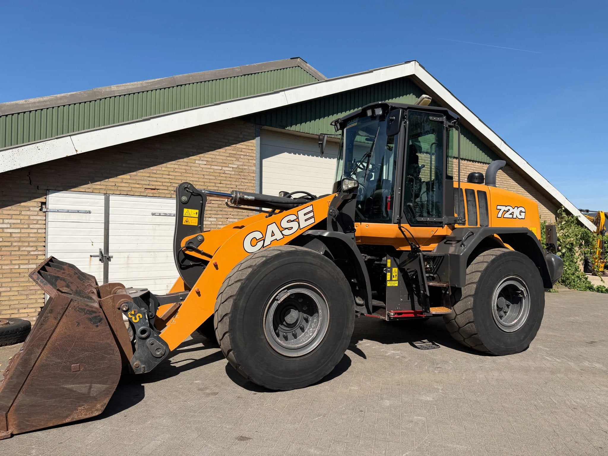 Case 721G 721G (bj 2017), Wiellader of Shovel