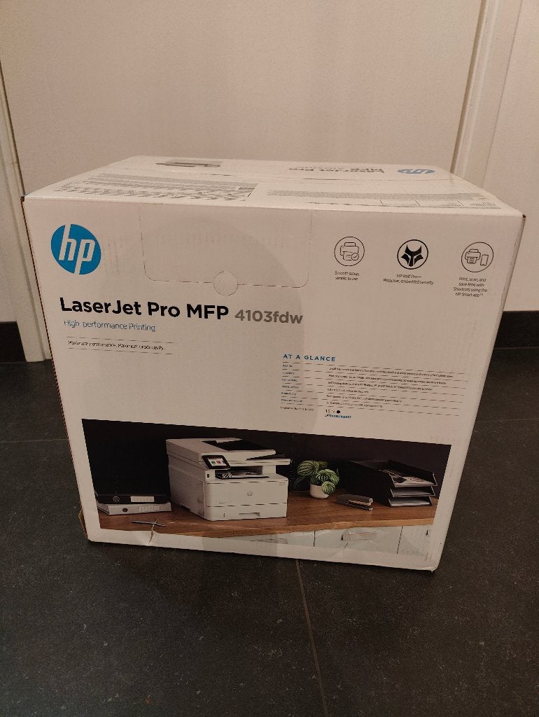 HP LaserJet Pro MFP 4103fdw NIEUW IN DOOS, Hp, Ophalen of Verzenden, Laserprinter, Zwart-en-wit printen