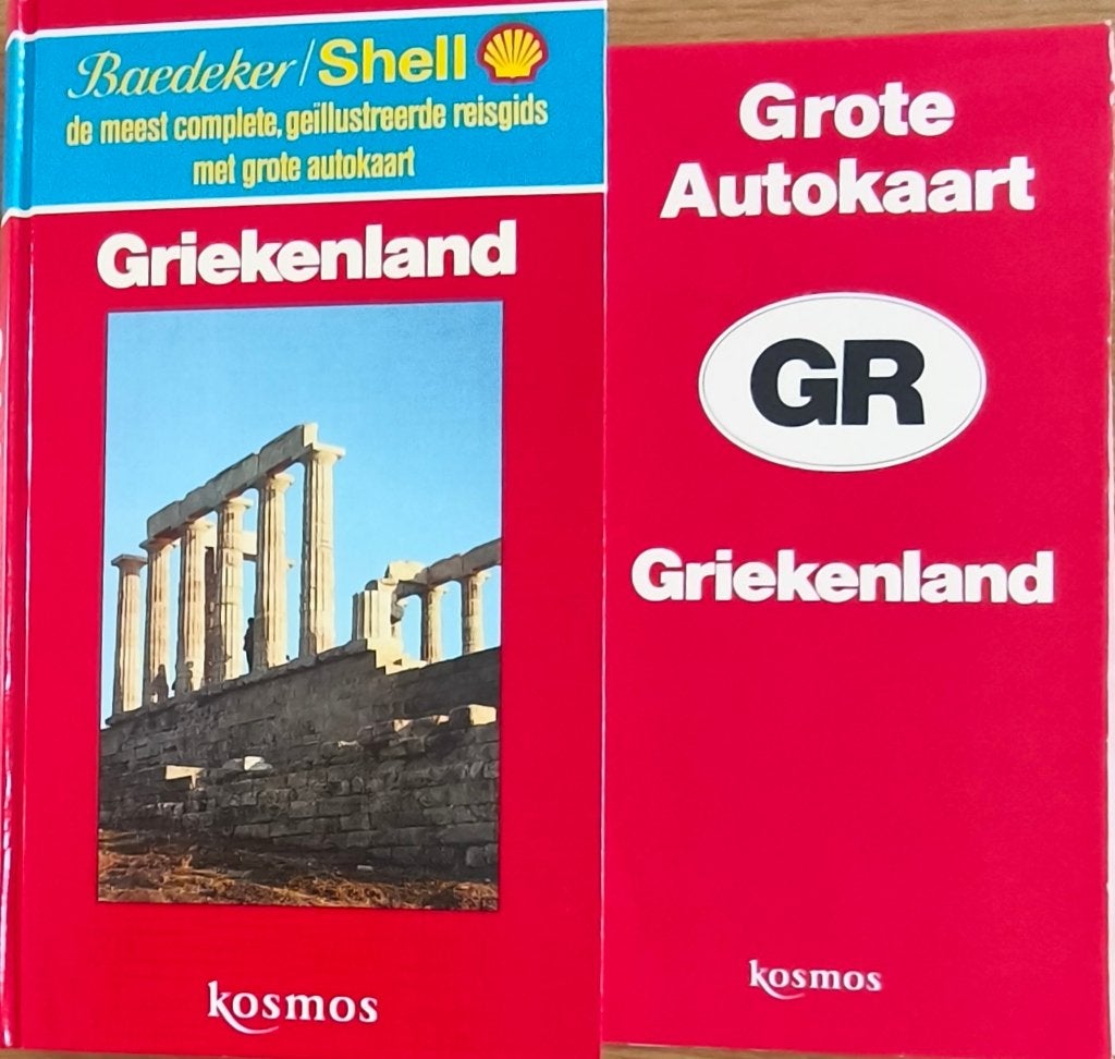 REISGIDS GRIEKENLAND met grote autokaart (nieuw), Boeken, Overige merken, Europa, Nieuw, Ophalen of Verzenden