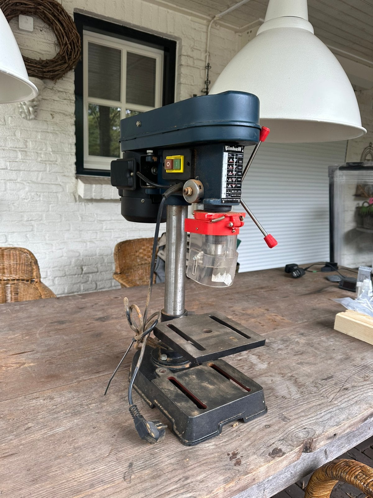Kolom boormachine Einhell, Ophalen, Gebruikt, Boormachine