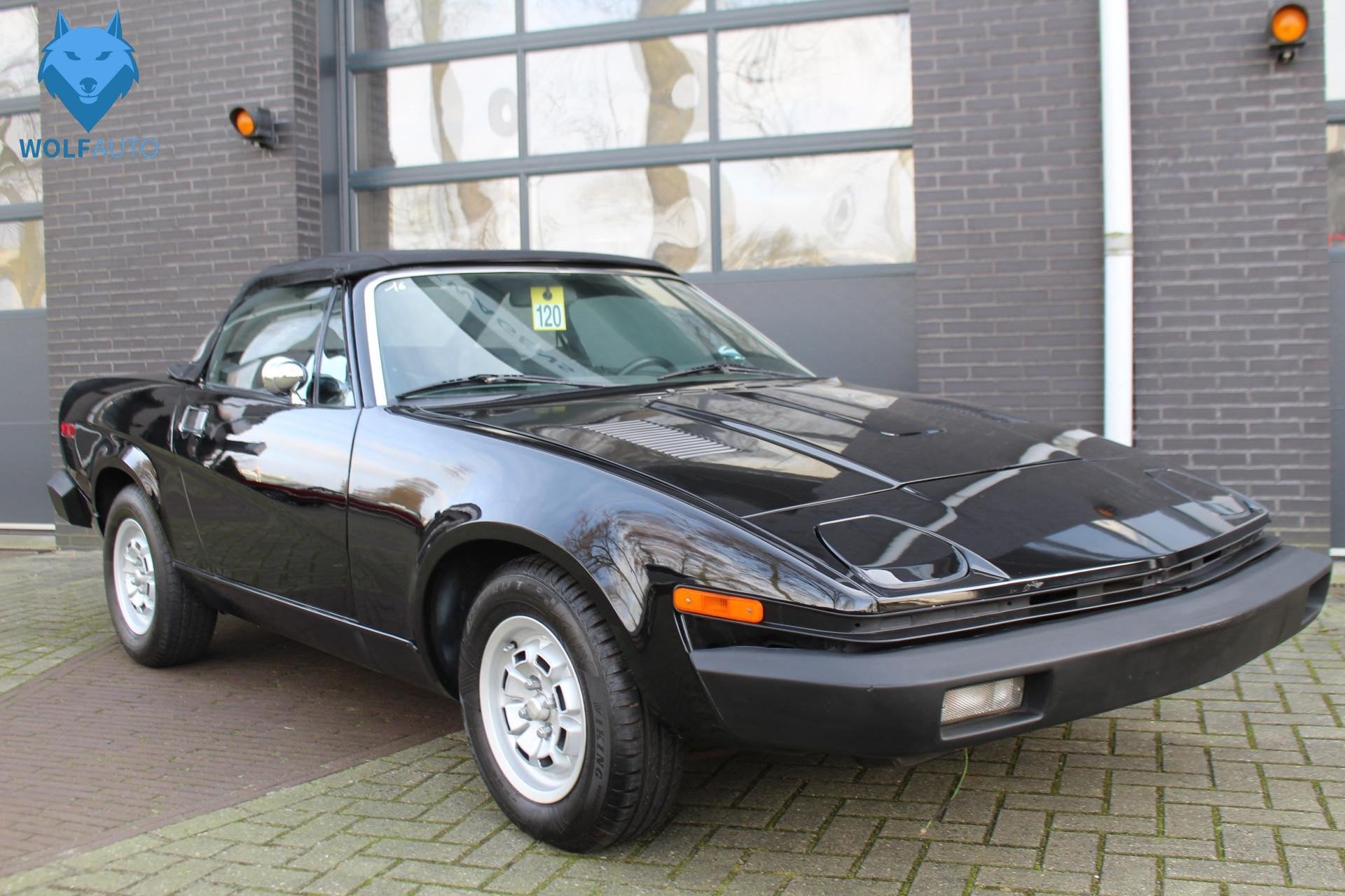 Triumph TR7 2.0 Softtop GOEDE STAAT! Cabriolet, Voorwielaandrijving, 1998 cc, Stof, Zwart
