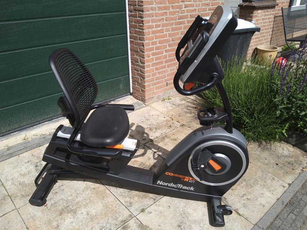 Hometrainer NordicTrack commercial vr21, Ophalen, Zo goed als nieuw, Metaal, Benen