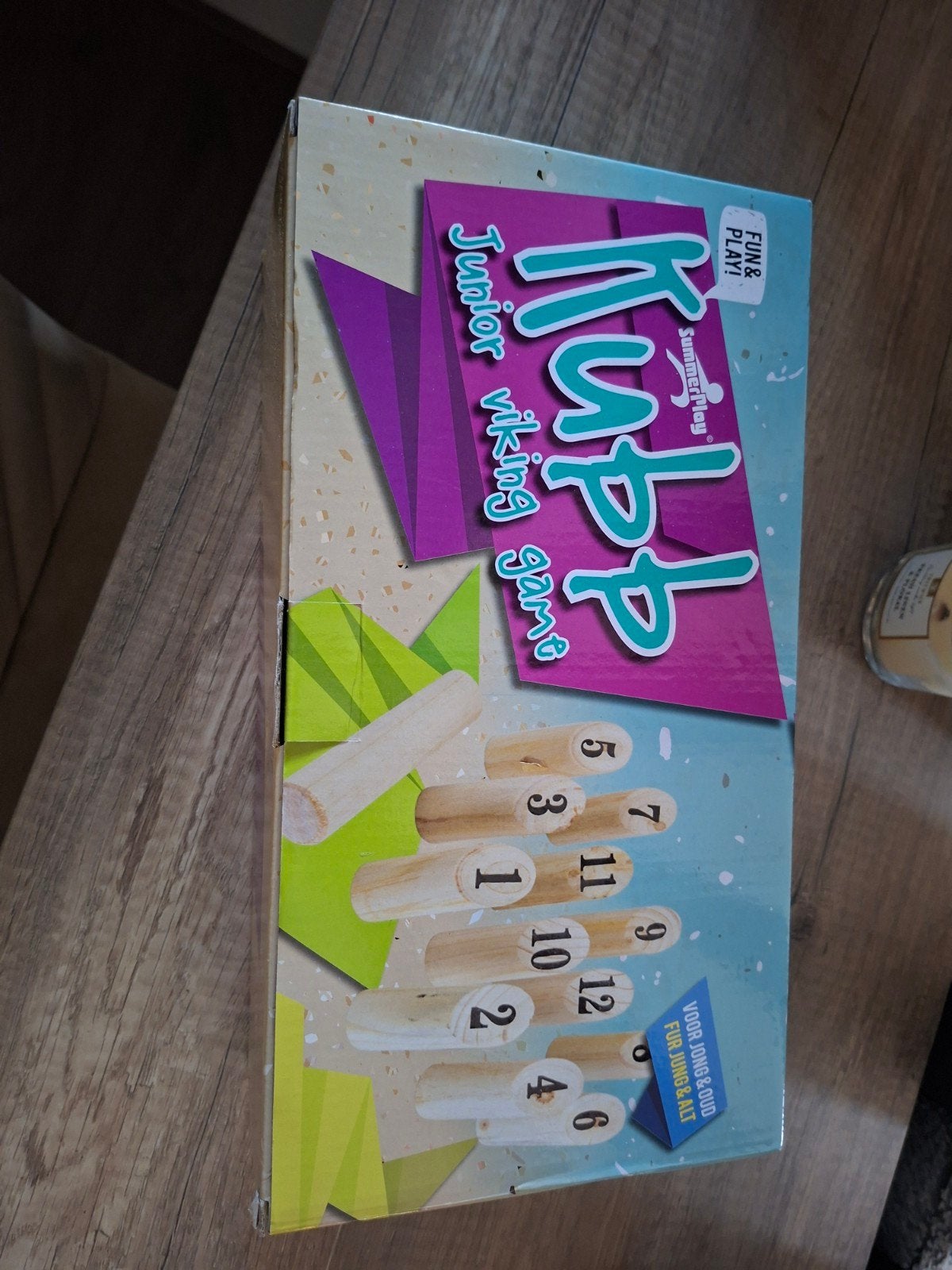 Kubb Junior Viking Game - Nieuw in doos, Hobby en Vrije tijd, Gezelschapsspellen | Bordspellen, Ophalen of Verzenden