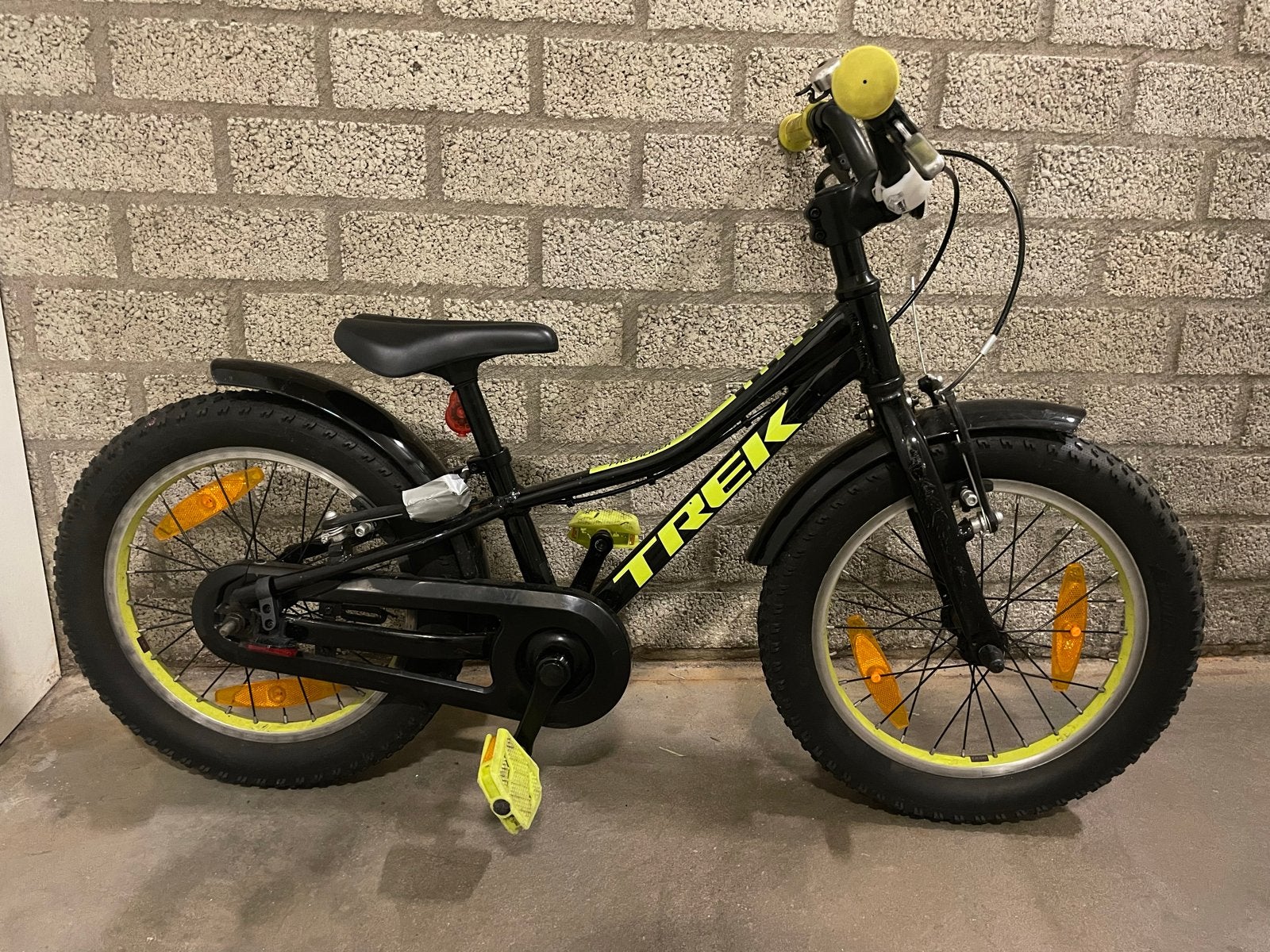 Trek kinderfiets - Gebruikt maar in goede staat, Fietsen en Brommers, Ophalen, Gebruikt, Velgrem, 16 tot 20 inch