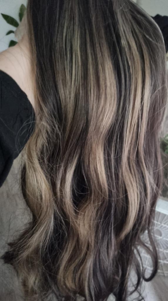 Lace-wig, bruin/blond 24/26 inch, Ophalen of Verzenden, Nieuw, Pruik of Haarverlenging