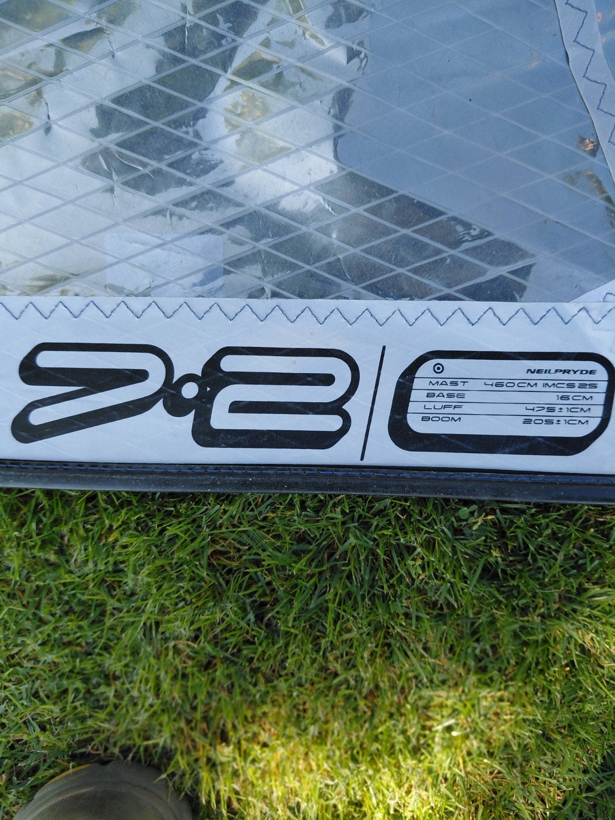 surf zeilen  7.2-6.3-5.3-4.3-4-3.5-3.2, Watersport en Boten, Windsurfen, Ophalen, Gebruikt, Zeil