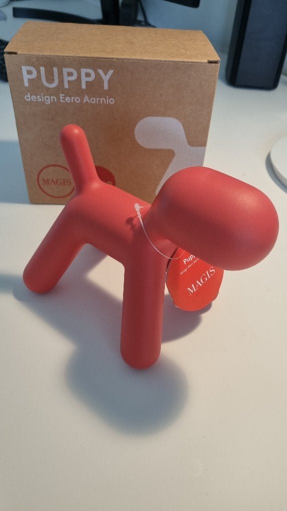 Magis Puppy design Eero Aarnio - Extra Small, Object, Rood, 23 cm, Ophalen of Verzenden