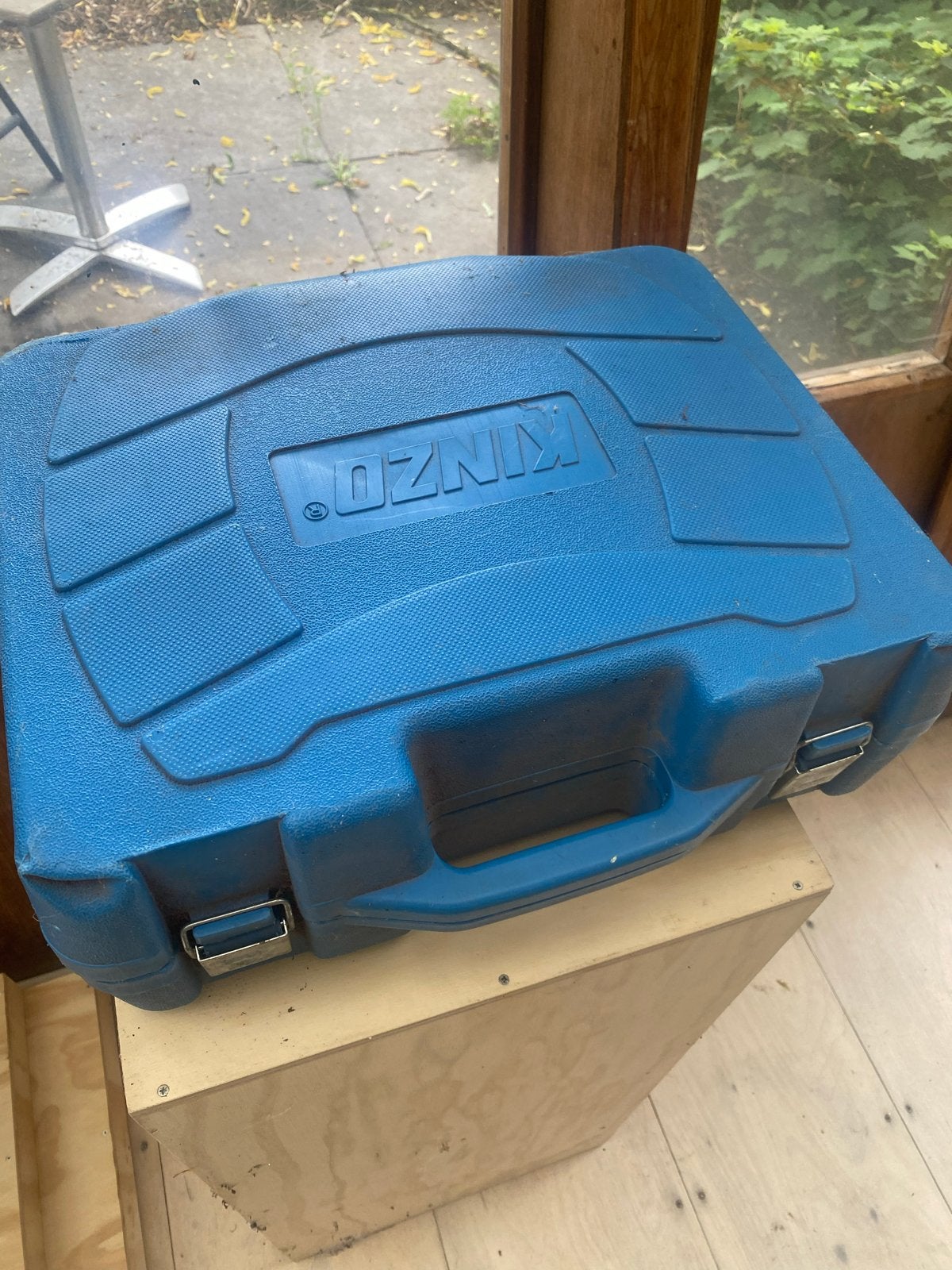 Kinzo Klopboormachine 900W met koffer en boren, Ophalen, Boor- en/of Breekhamer, Klopboormechanisme, Gebruikt