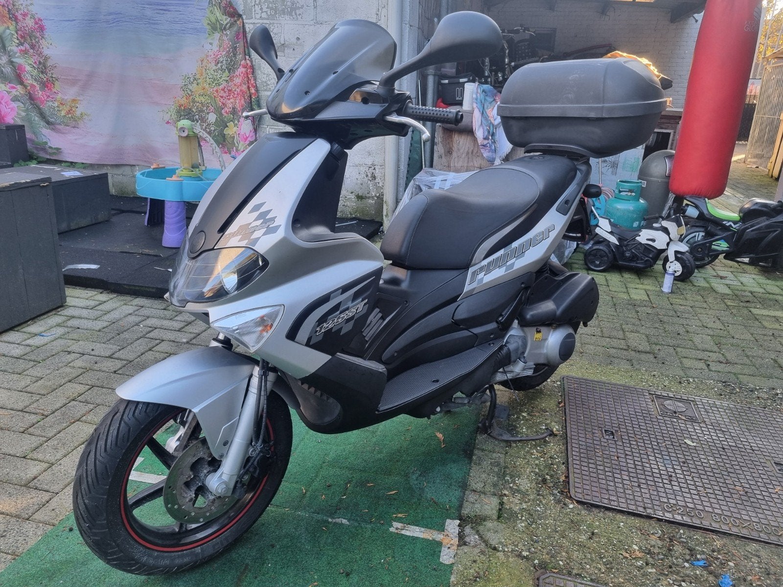 Gilera Runner 125cc st, Ophalen