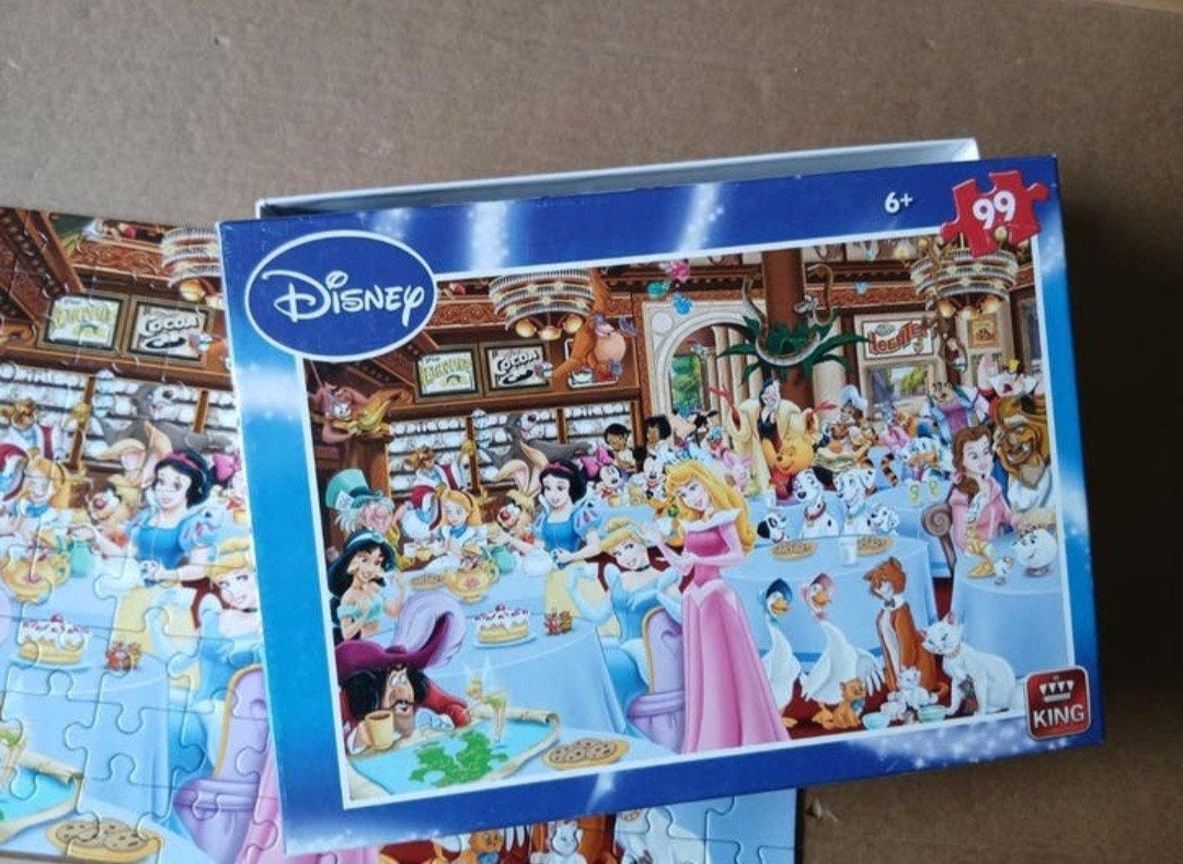 Disney puzzel 99 stukjes - Prinsessen en meer, Ophalen of Verzenden