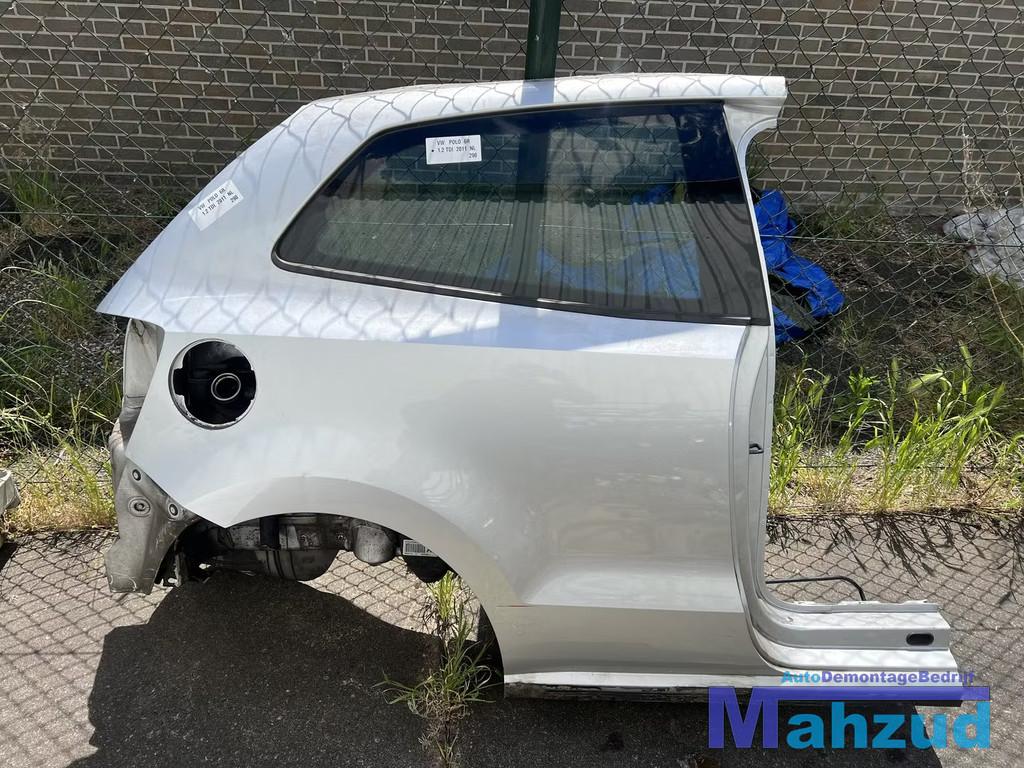 VW POLO 6R Rechts achterscherm zijscherm achter 3 deurs 09-1, Auto-onderdelen, Gebruikt, Volkswagen, Volkswagen AG, Achter