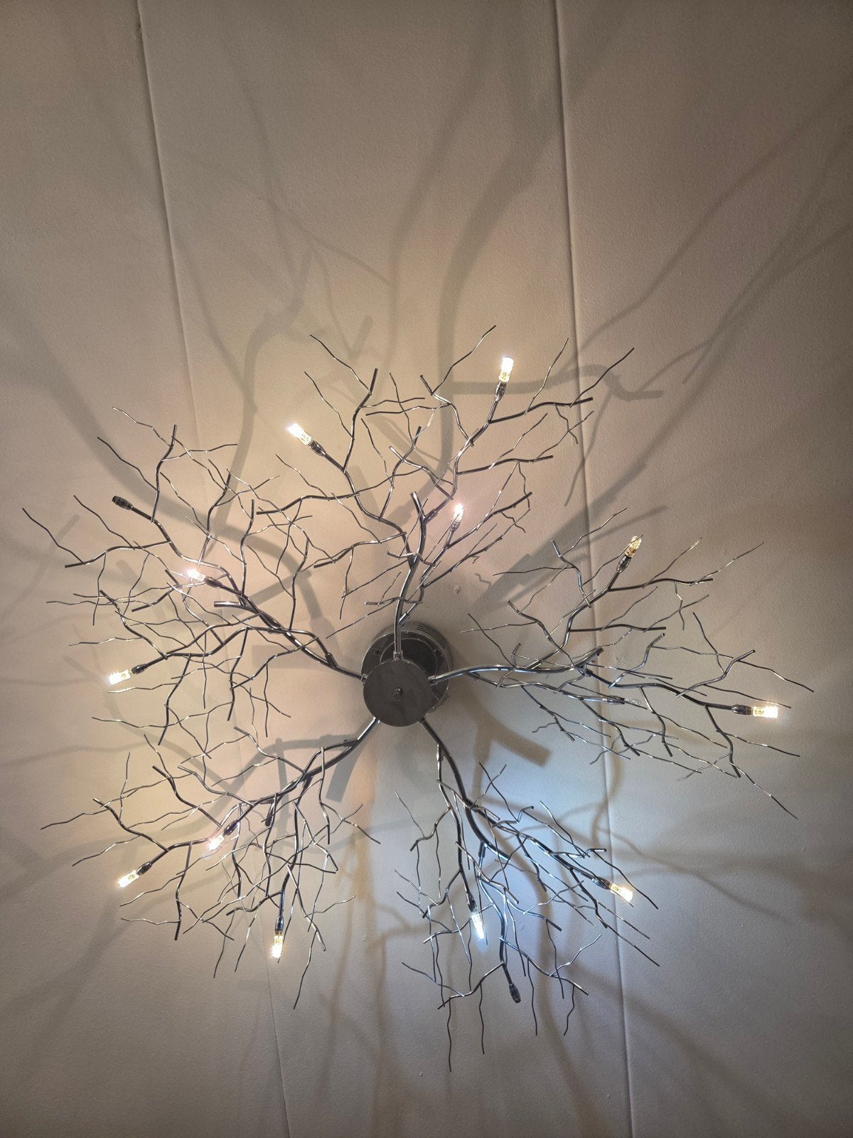 Moderne lamp met 12V halogeen en LED verlichting, Ophalen