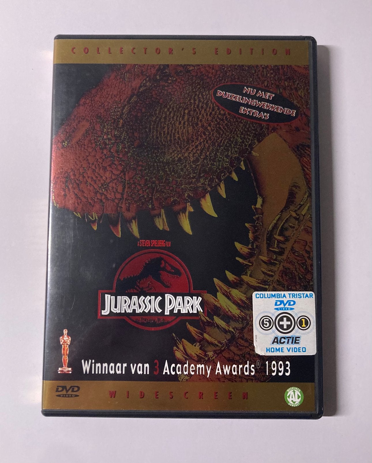 Jurassic Park, 1993 / DVD / Collector’s Edition, Engels, Nederlands, Ophalen of Verzenden, Zo goed als nieuw