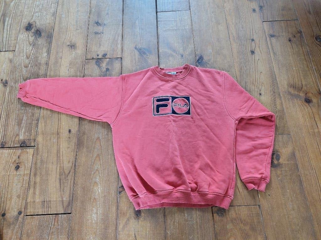 Vintage sweaters van Fila en Adidas (3 in totaal), Maat L, Maat 42/44 (L), Ophalen of Verzenden, Fila, Gedragen