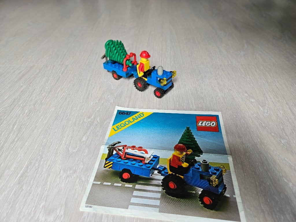 Lego Legoland 6647 Highway Repair, Compleet, Gebruikt, Lego, Ophalen of Verzenden