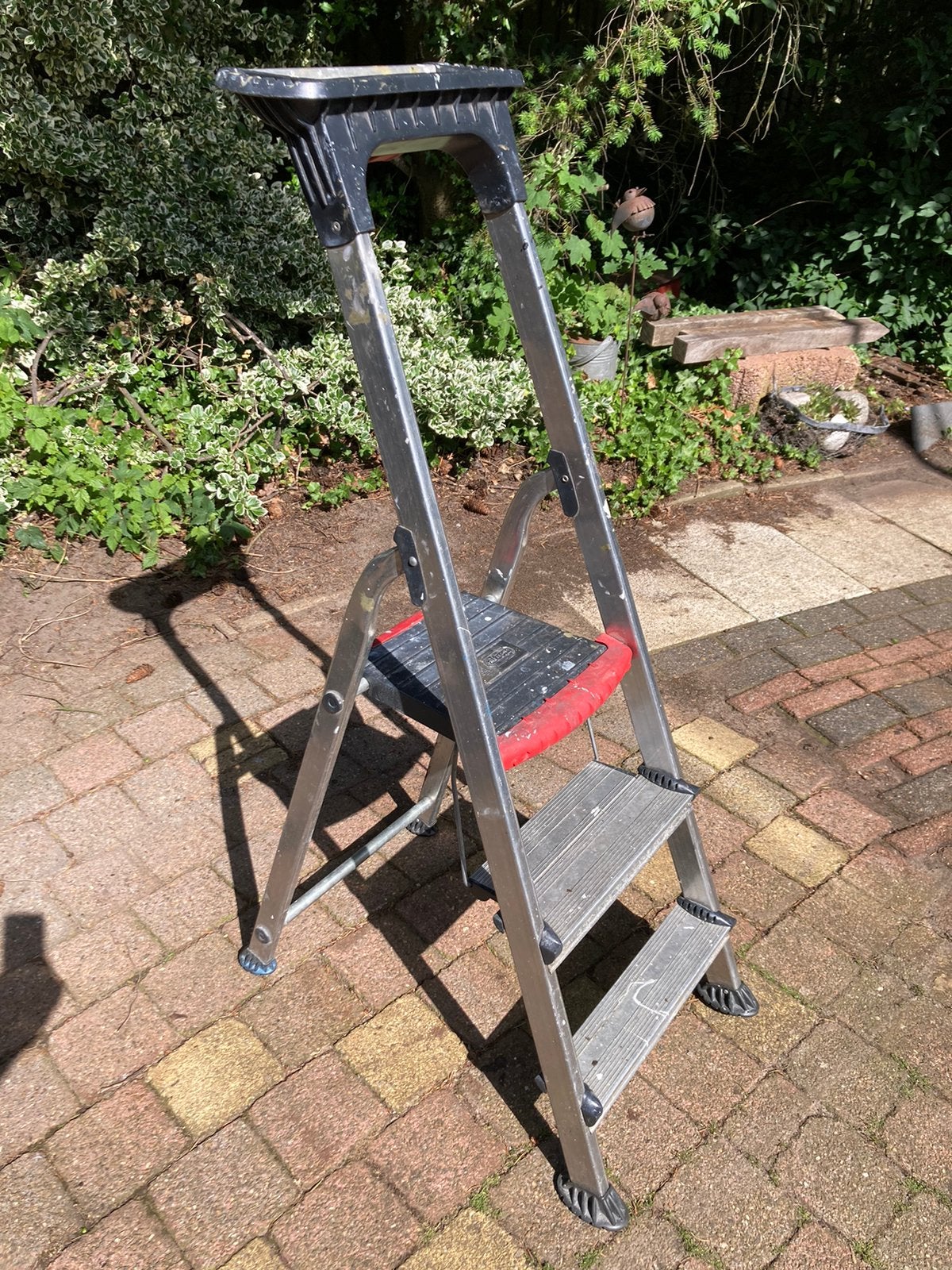 Altrex huishoudtrap, Doe-het-zelf en Verbouw, Ladders en Trappen, Ophalen, Zo goed als nieuw, Minder dan 2 meter