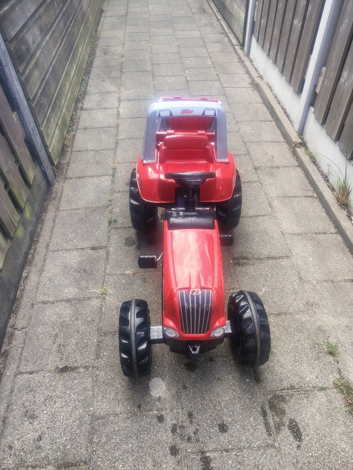 Rolly Junior traptrekker met aanhanger, Ophalen, Gebruikt