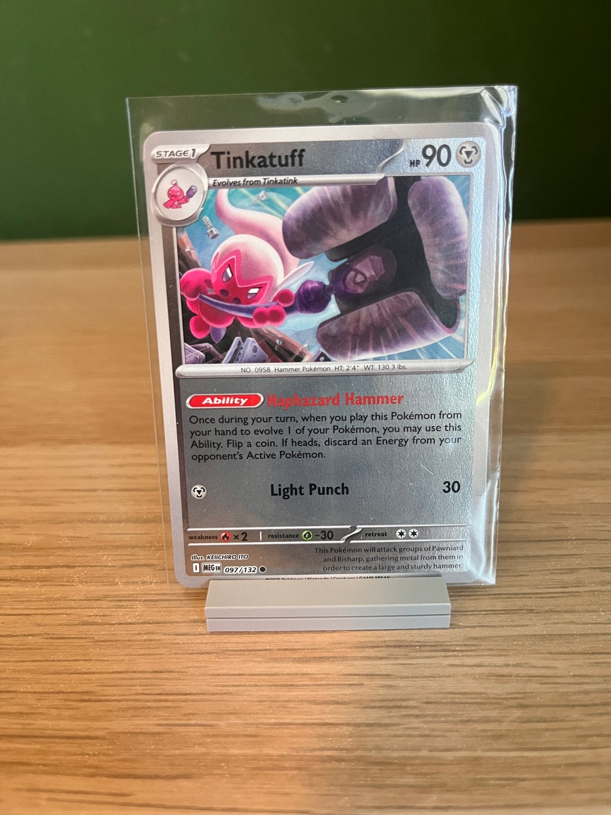 Tinkatuff 097/132, Ophalen of Verzenden, Zo goed als nieuw, Losse kaart