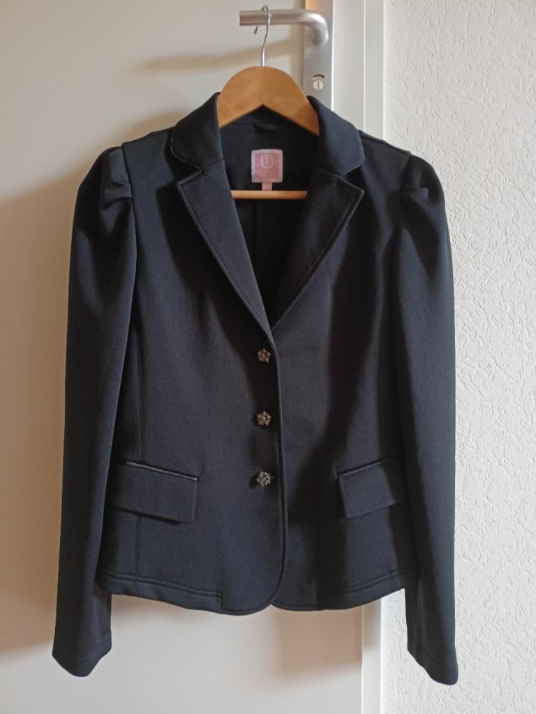 Paardrijden wedstrijd jas, maat 176, Dieren en Toebehoren, Paardrijkleding, Ophalen, Kinderen, Dressuur, Zo goed als nieuw