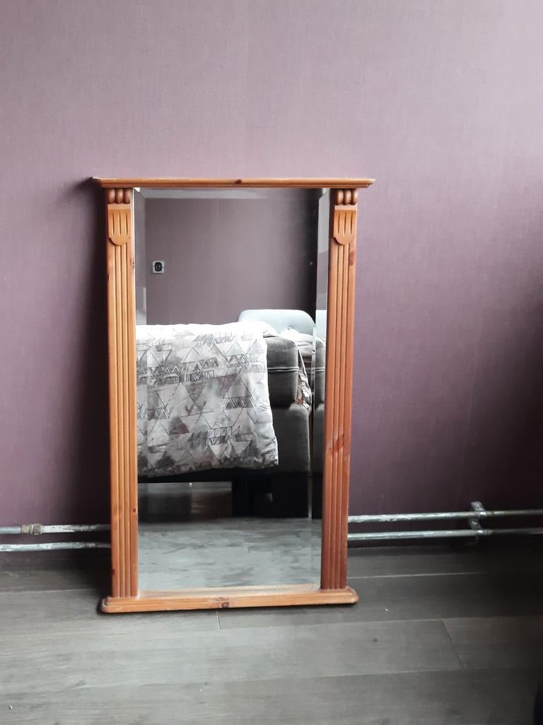 SPIEGEL met Lijst, Ophalen, Rechthoekig, Minder dan 50 cm, Minder dan 100 cm
