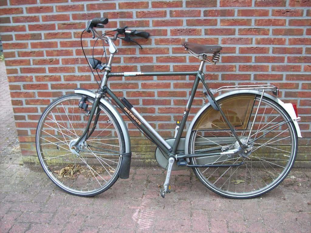 herenfiets, Ophalen, Gebruikt, Versnellingen, Batavus