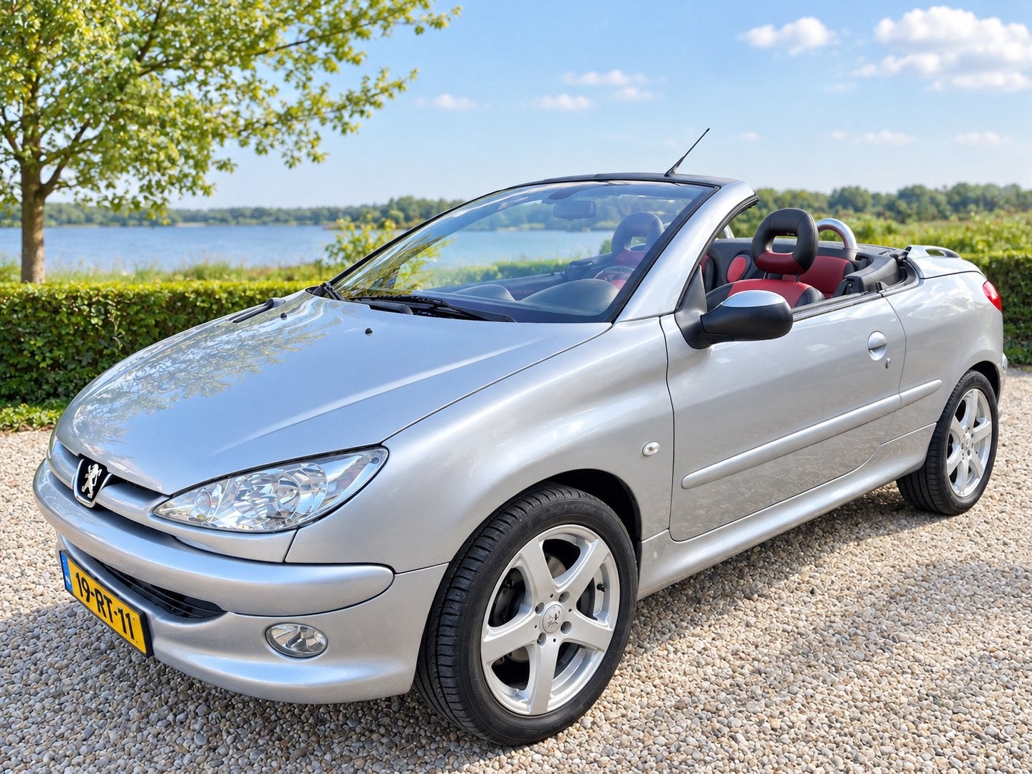 Peugeot 206 1.6 16V CC 2001 CABRIOLET | NIEUWE APK, Auto's, Voorwielaandrijving, 4 cilinders, Cabriolet, 4 stoelen