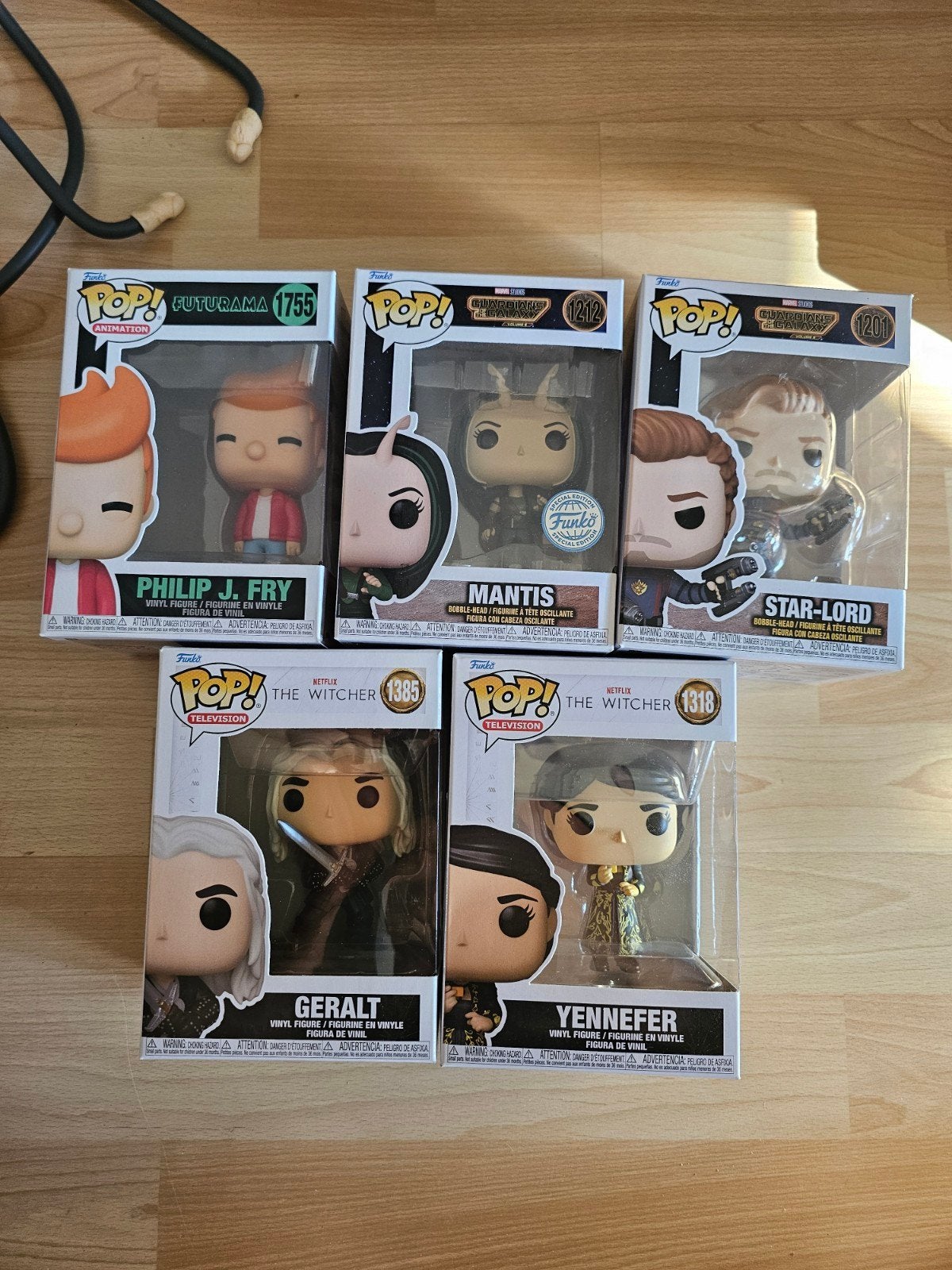 funko pops 5 stuks bulkprijs, Ophalen of Verzenden, Zo goed als nieuw