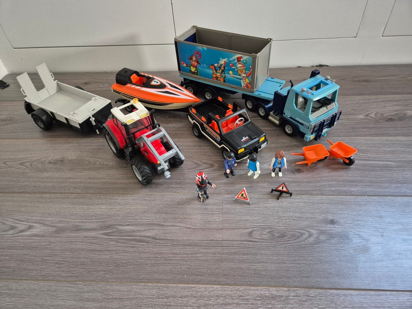 Playmobil voertuigen en figuren, Ophalen of Verzenden, Gebruikt
