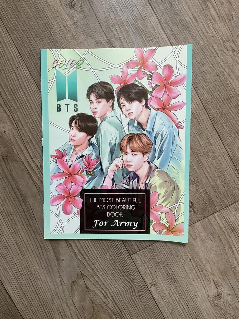 BTS COLORING BOOK, Ophalen of Verzenden, Nieuw