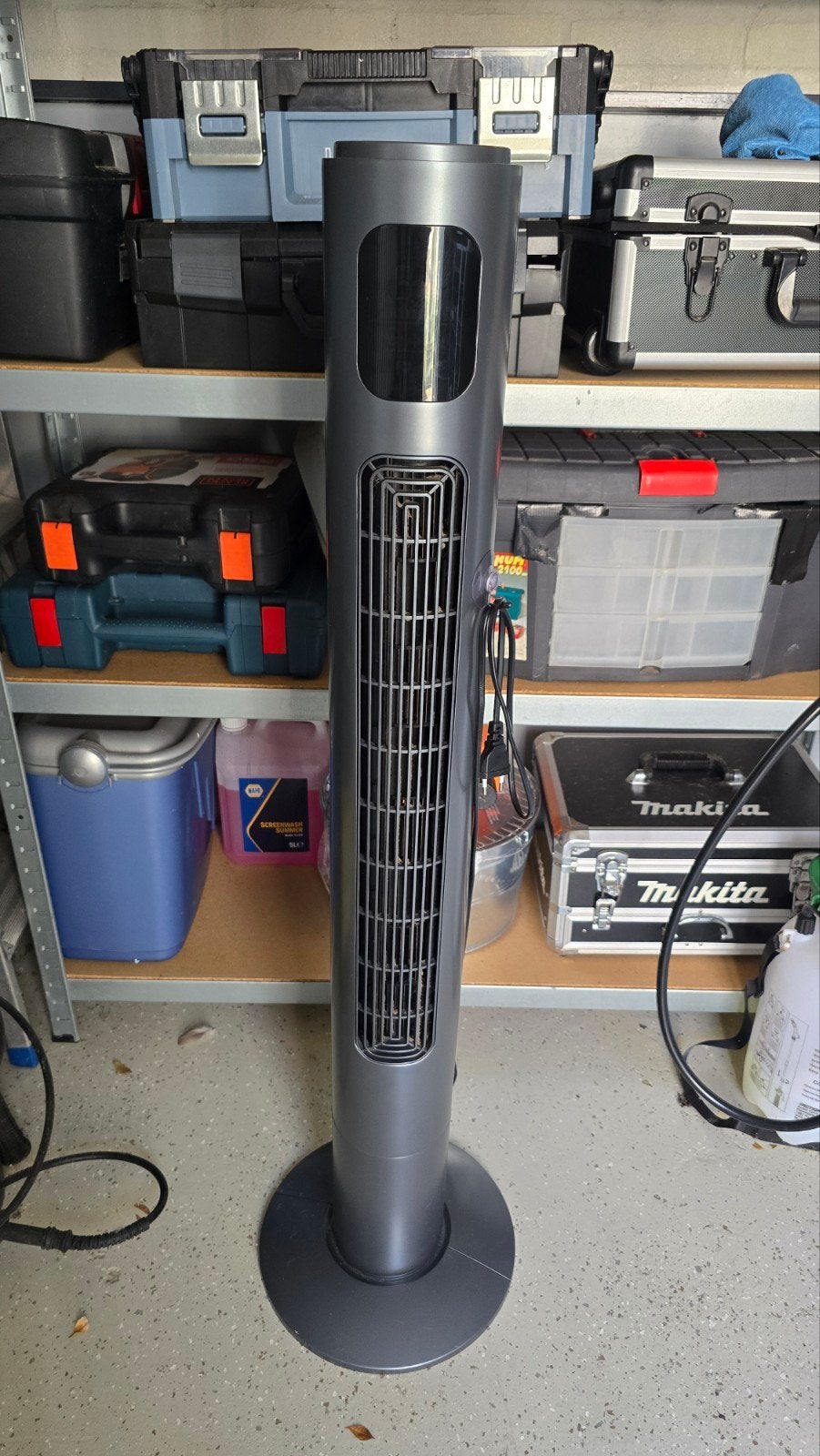 Koenic KTF 100 Torenventilator Grijs | Uitstekende Staat, Ophalen, Ventilator met afstandsbediening, Zo goed als nieuw, Torenventilator