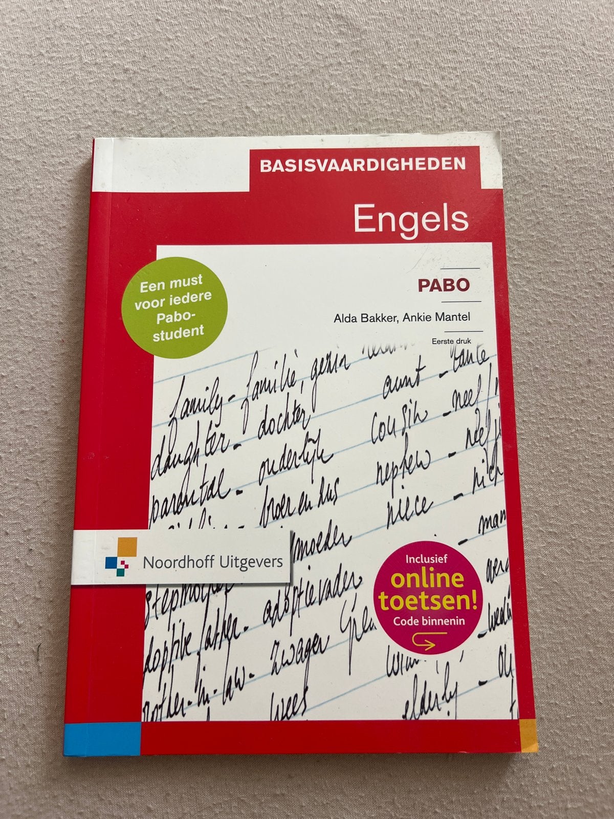 Basisvaardigheden Engels PABO - Alda Bakker, Ankie Mantel, Ophalen of Verzenden, Zo goed als nieuw, Non-fictie