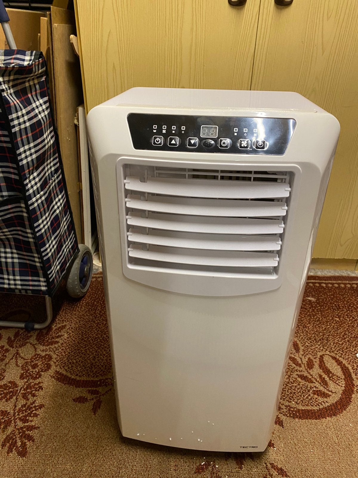 Mobiele tectro aircondioner, Ophalen, Minder dan 60 m³, 3 snelheden of meer, Zo goed als nieuw