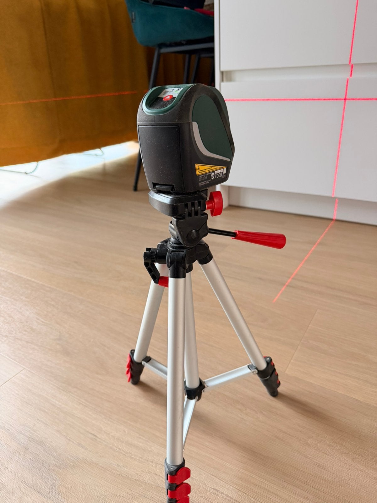 Bosch kruislijnlaser, Ophalen of Verzenden, Zo goed als nieuw