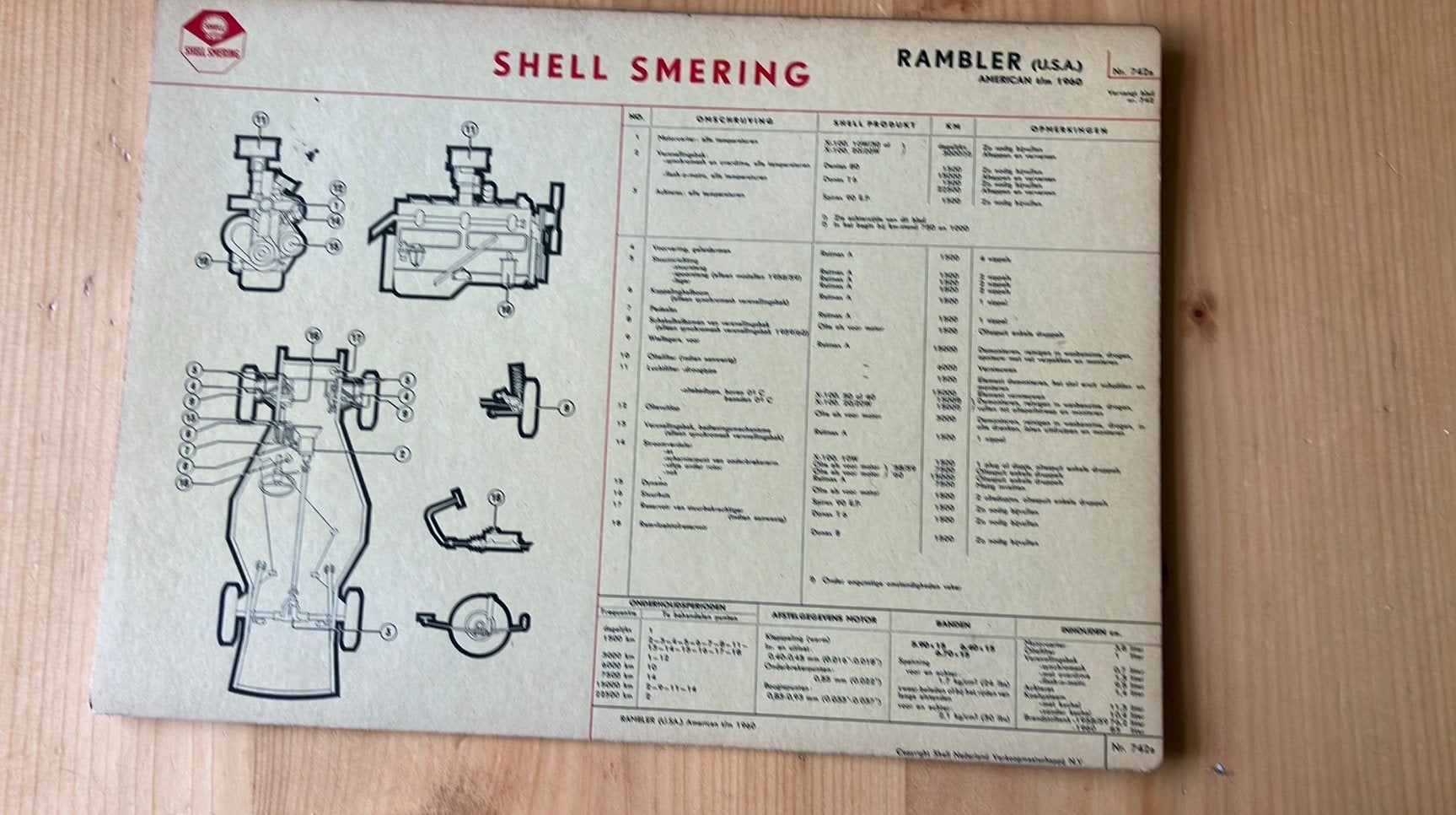 Rambler 6-cilinder 1957/58/59/60 behalve American, Ophalen of Verzenden
