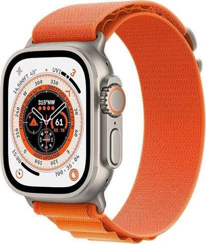 Zgan Apple Watch Ultra 1, Stappen, IOS, Ophalen of Verzenden, Zo goed als nieuw
