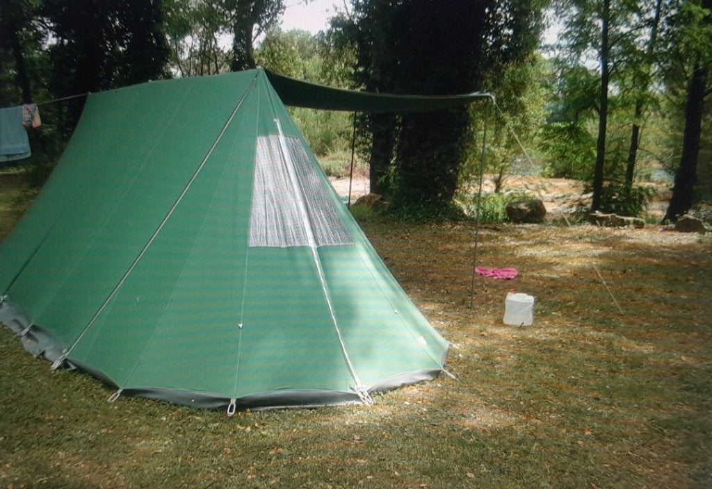 Tent, Caravans en Kamperen, Tenten, Ophalen, Gebruikt, Tot en met 2