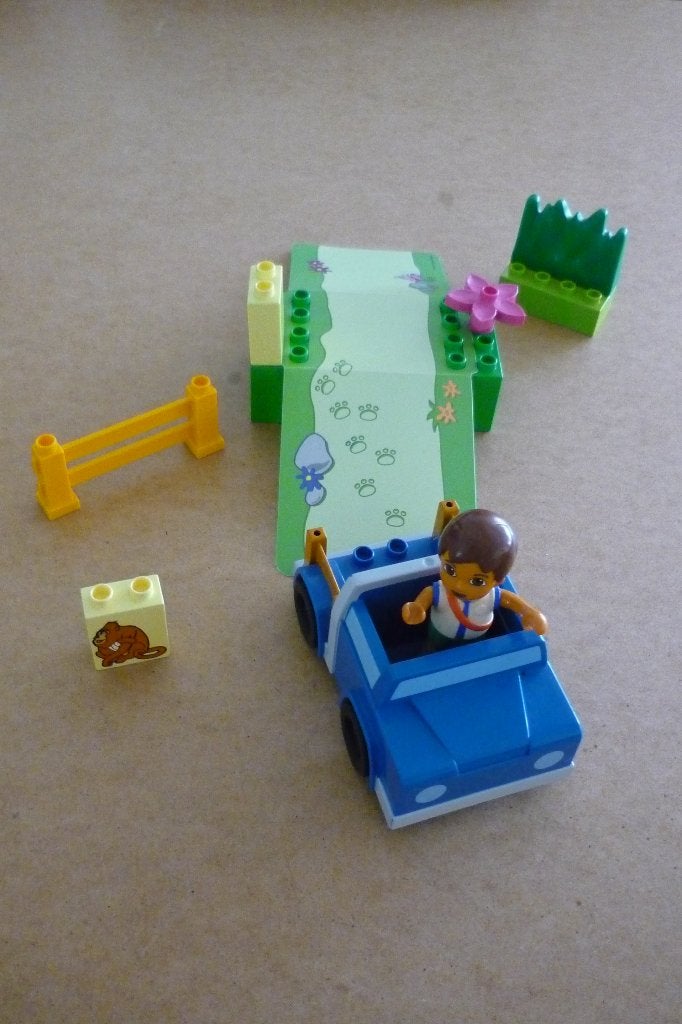 Duplo 7331 '' DIEGO'S RESCUE TRUCK ''., Ophalen, Gebruikt, Compleet, Duplo