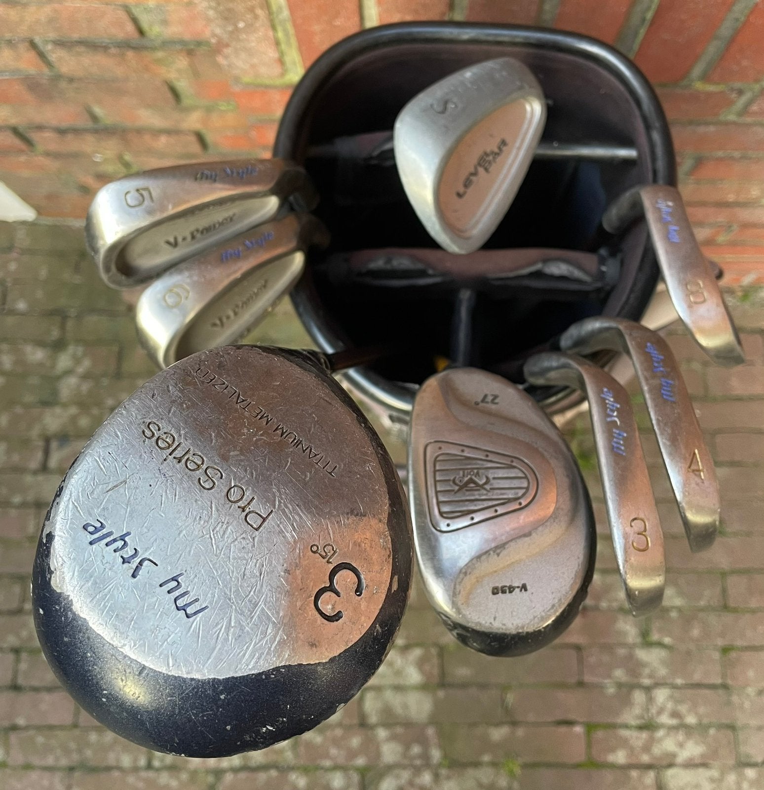 Foto 4 van 3-8 dames golfset golfclubs proserie my style