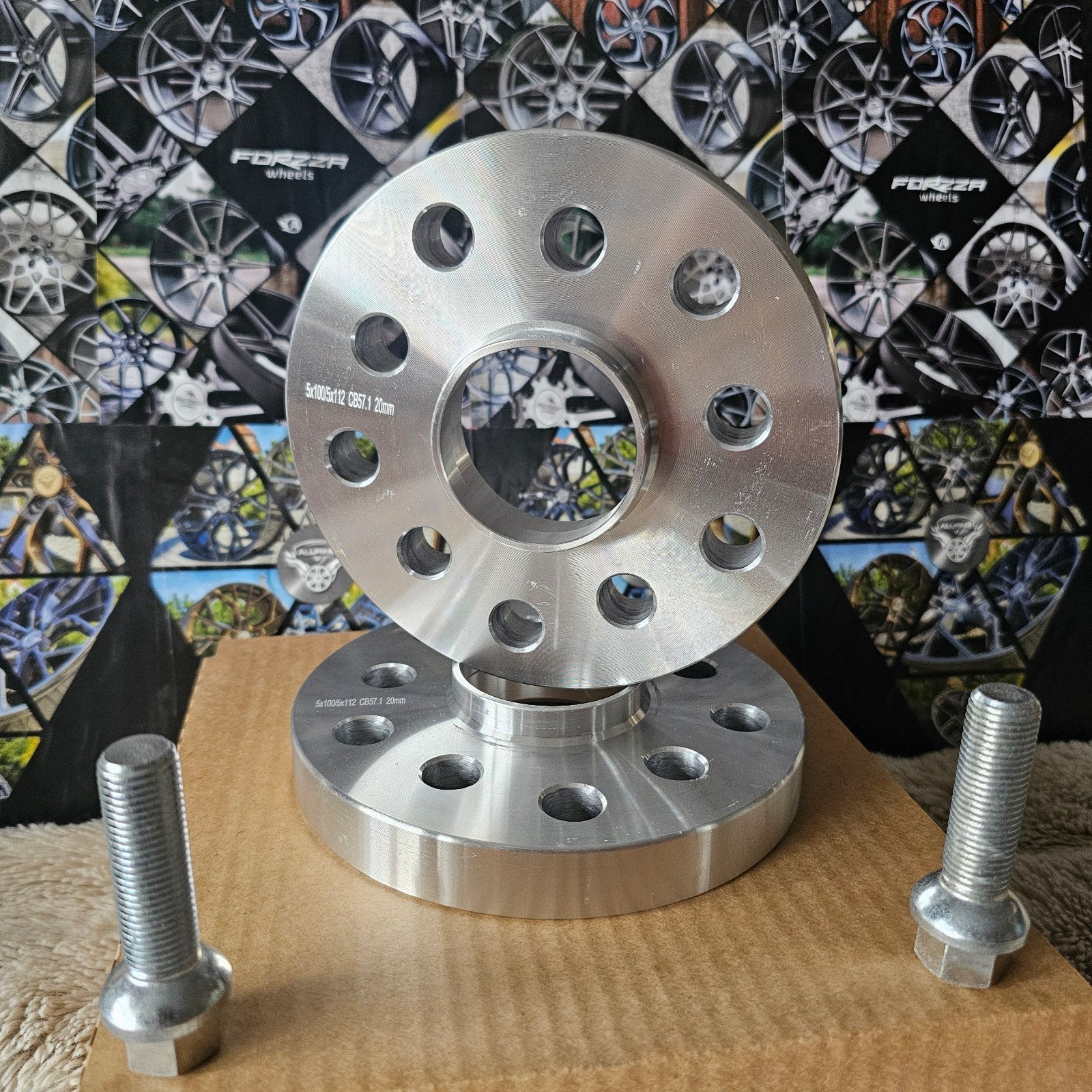 Spoorverbreders spacers Audi A3 5x112 57,1 20mm, Ophalen of Verzenden