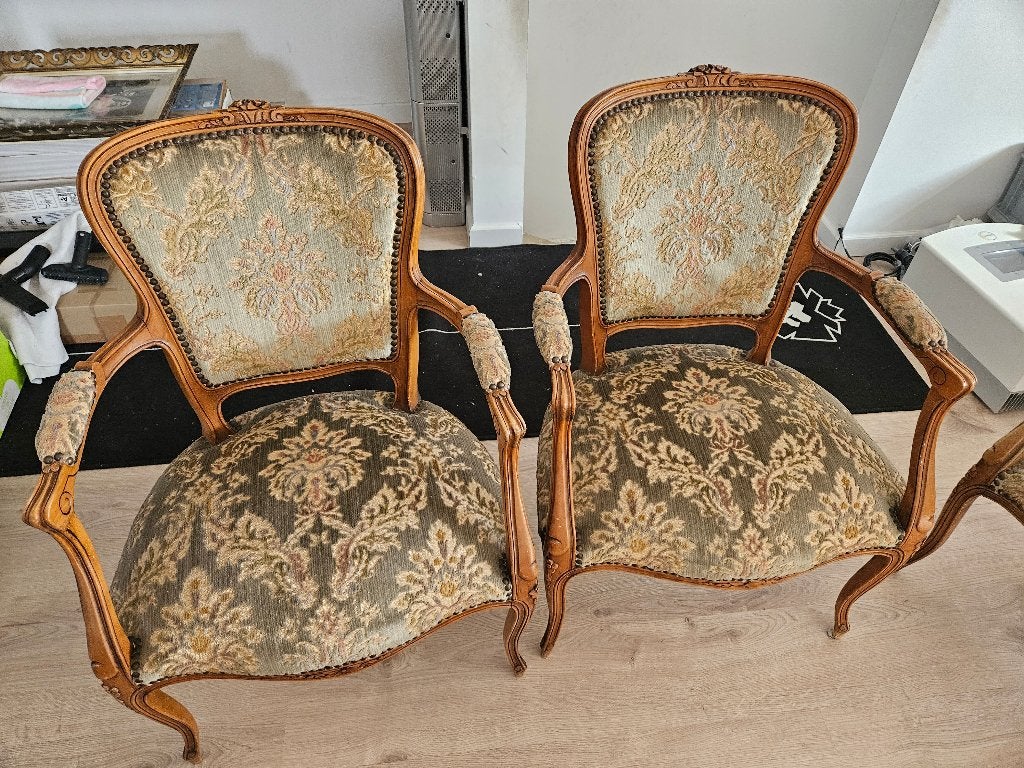 Feauteuil Louis XIV, Ophalen