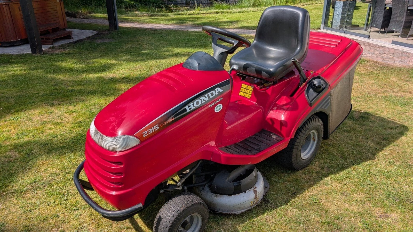 Honda HF2315 HME Zitmaaier - Krachtig en Betrouwbaar, Ophalen, Cirkelmaaier, Honda, Gebruikt