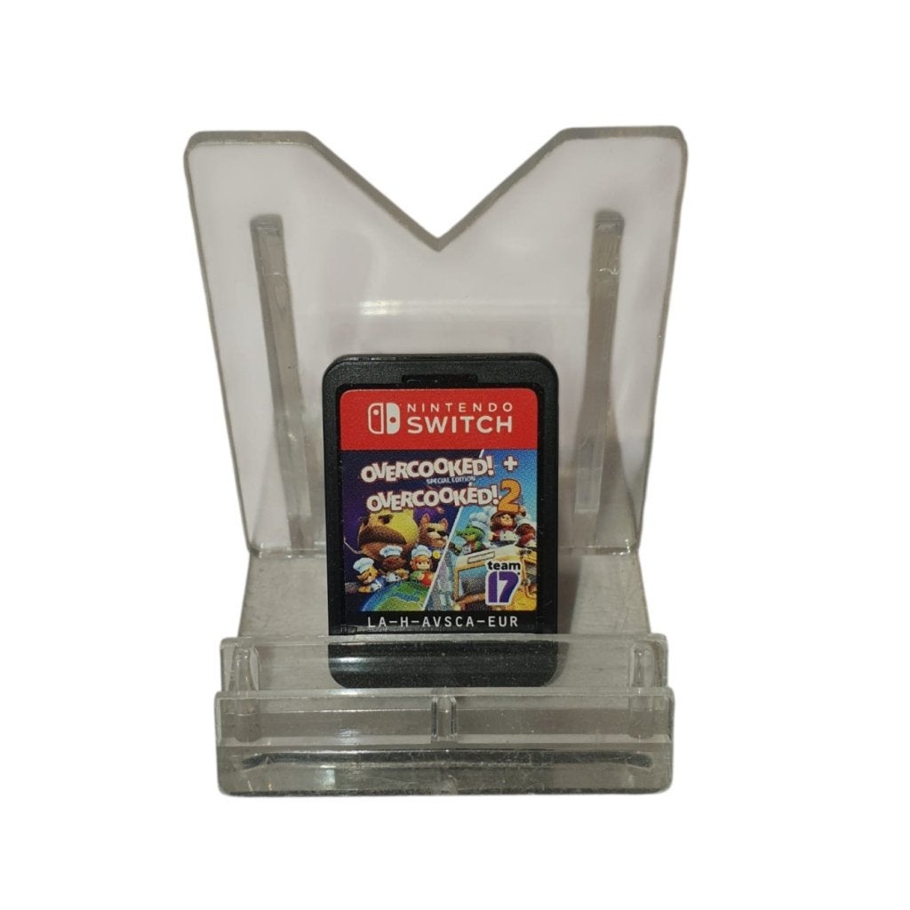 Switch Game: Overcooked + Overcooked 2 (Los), Nintendo, Gebruikt, Support@nintendo.com, 11-1 Hokotate-cho, Kamitoba, Minami-ku
Kyoto 601-8501
Japan